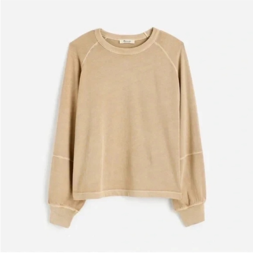 NWT Madewell Relaxed Long Sleeve Raglan Tee